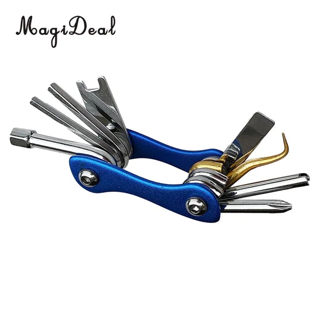 MagiDeal 8 in 1 Scuba Diving O-Ring Pick Wrench Screwdriver Multi Tool for Repairing Adjusting