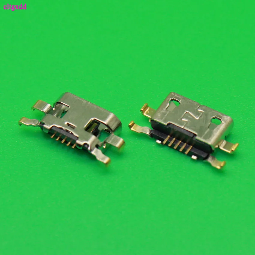

clgxdd 10pcs Micro USB Jack Connector Female 5 pin Charging Socket For Motorola Moto G2 G+1 XT1063 XT1064 XT1068 XT1069