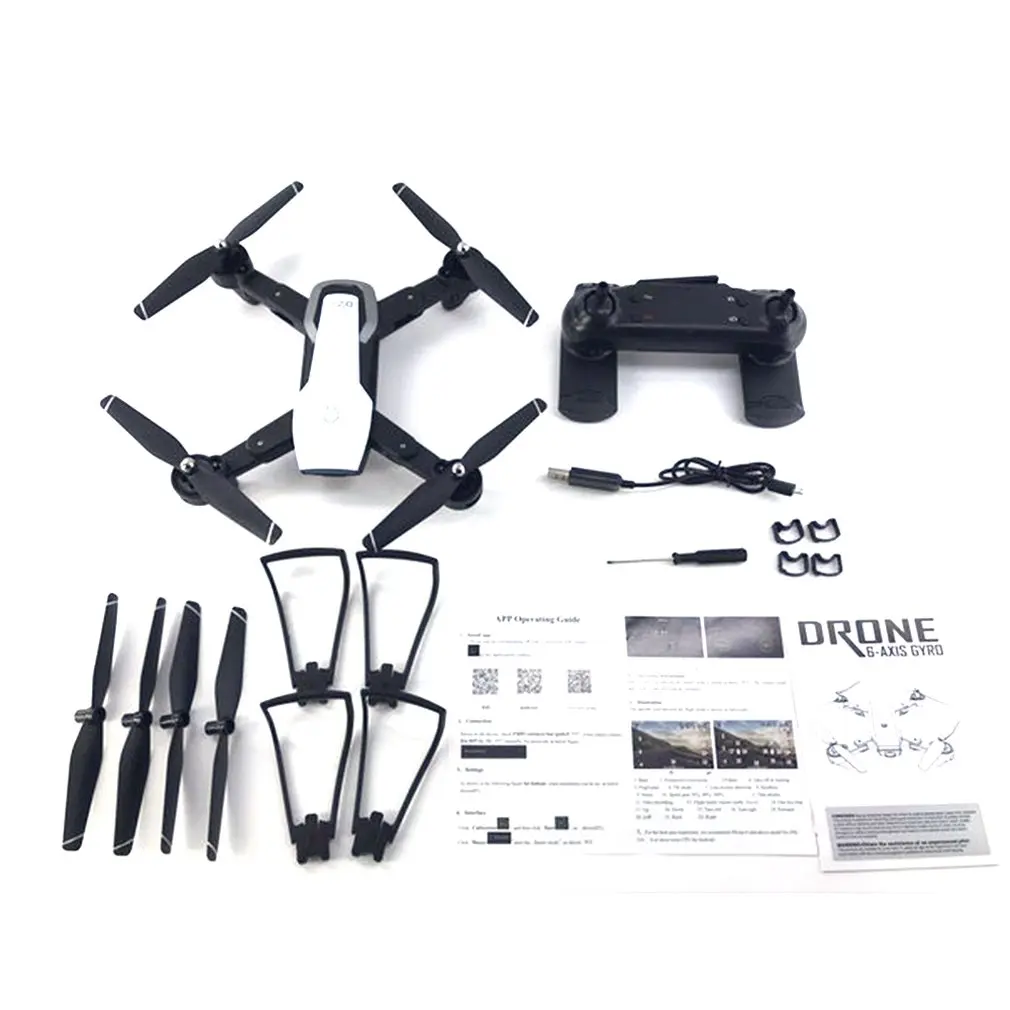 

L107 Optical Flow UAV Remote Control 30W/200W/500W HD Drone Dual Cameras Headless Mode Hover Speed Adjustable Quadcopter Drone