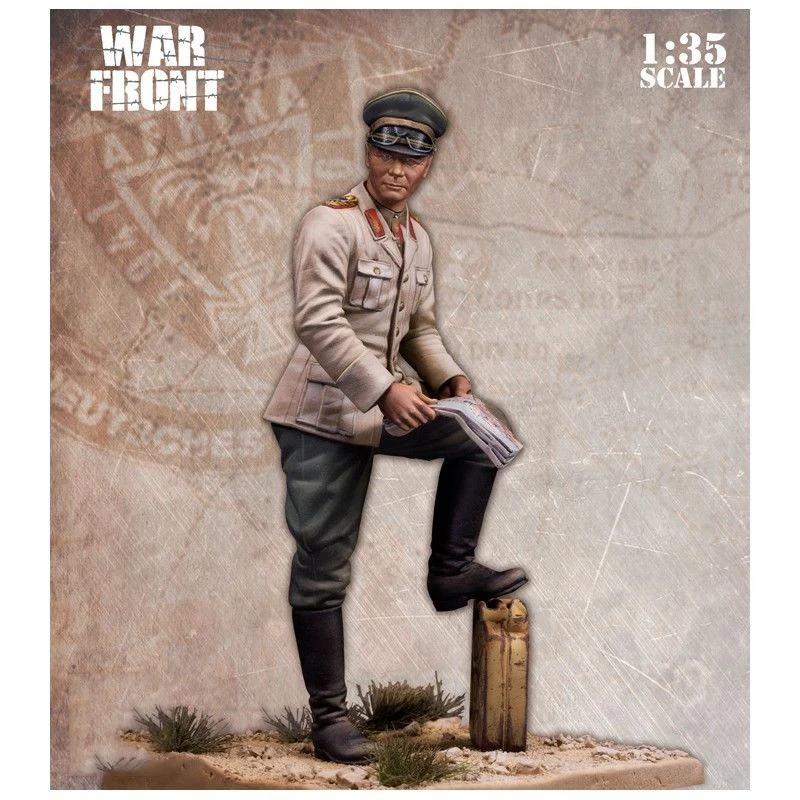 1/35 весы Неокрашенная полимерная фигура Rommel GK|Наборы для сборки моделей| |