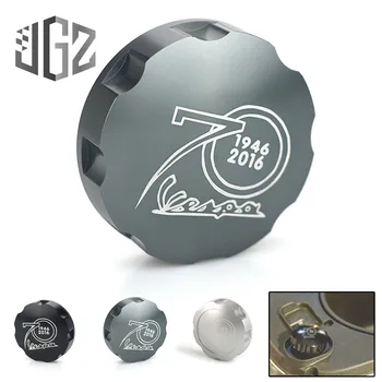 

Motorcycle CNC Aluminum Oil Cup Filter Fuel Tank Cover Cap Protector For Vespa Piaggio GTS 250 125 200 GTV LXV Sprint 150 ABS