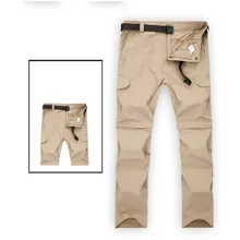 Мужские брюки для тренировок УФ-быстрые сохнующие брюки можно разрезать на две брюки женские спортивные брюки очень большого размера 7XL