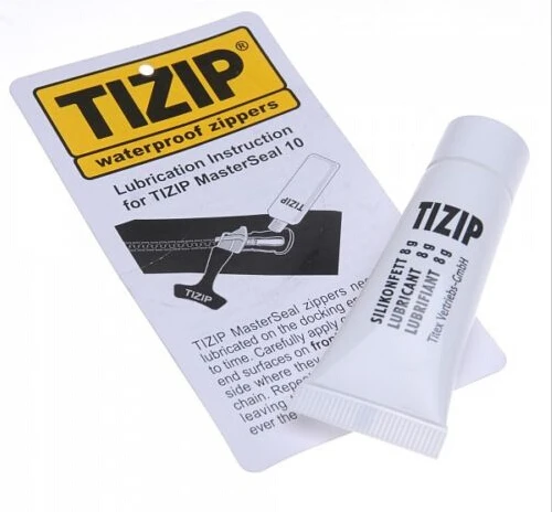 

TIZIP Waterproof Zipper Care ZIP LUBRICANT 8g-Drysuit/Wetsuit/Diving/Ortlieb Bag Canmore Bannatyne Moose Highland Bagpipe Pipes