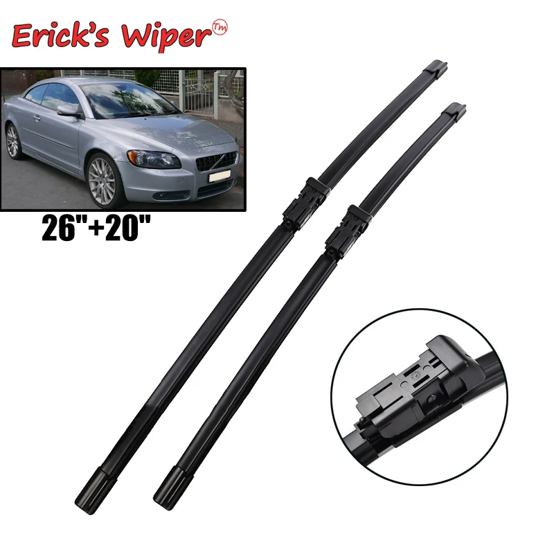 Erick's Wiper Front Wiper Blades For Volvo S40 2007 2012 Windshield