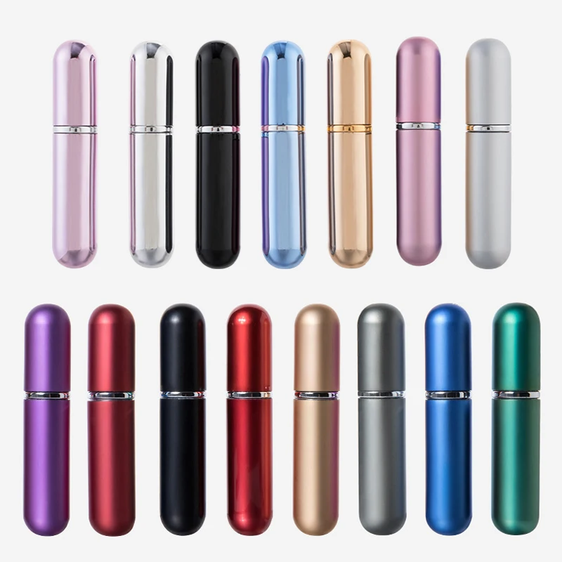 

5ML Refillable Perfume Bottle With Aluminum Sprayer Empty Cosmetic Parfum For Travel Perfume Bottle Empty Cosmetic Containers