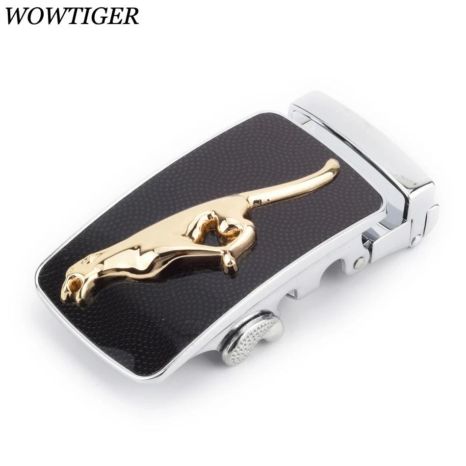 Мужской ремень WOWTIGER высокого качества из цинкового сплава с автоматической