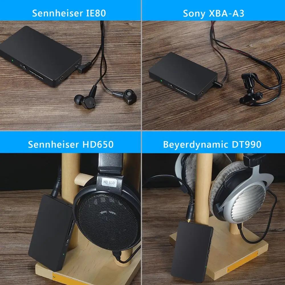Neoteck Hi Fi усилитель для наушников с высоким сопротивлением 16 500 Omh портативный