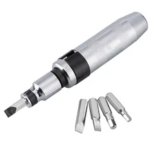 14 шт. 1/2 дюйма воздействия отвертки набор с металлической коробкой реверсивный ручной инструмент для ремонта