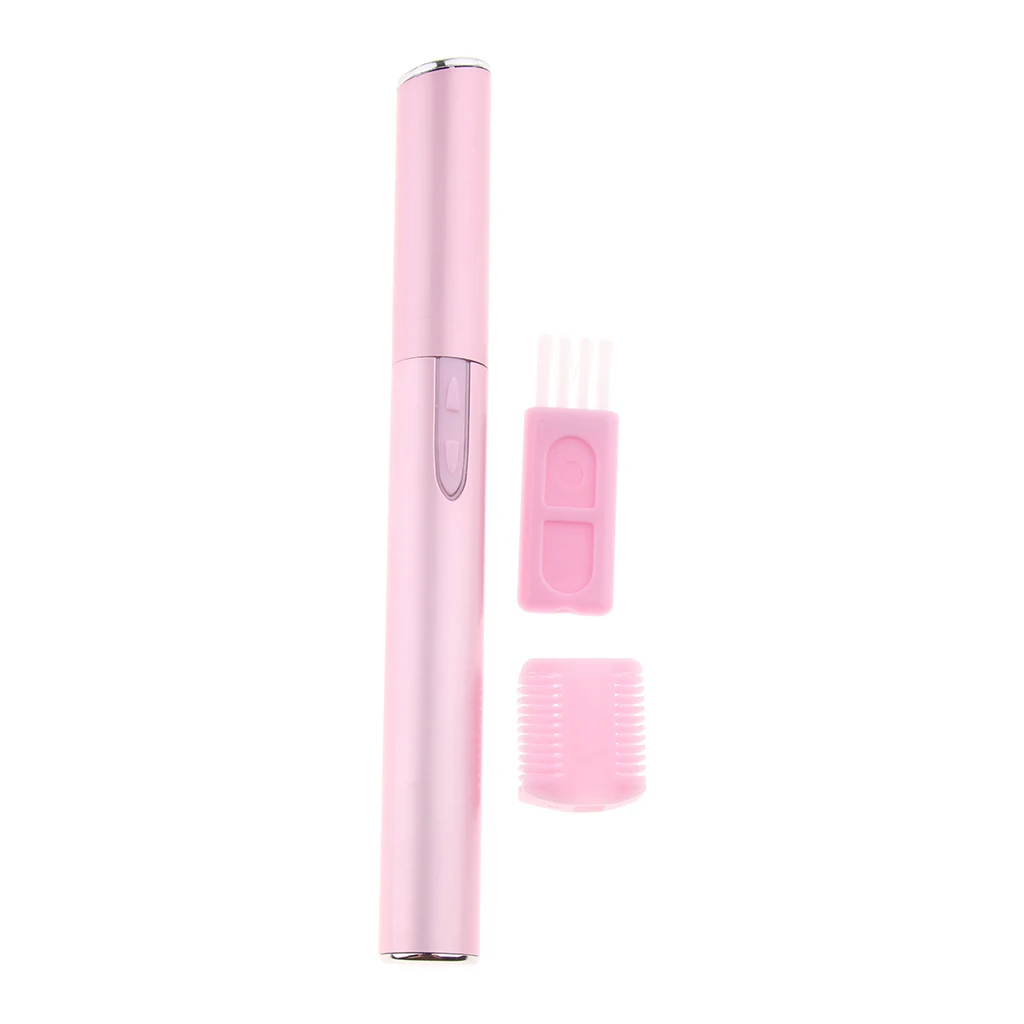 Women Electric Cordless Face Eyebrow Hair Body Razor Shaver Remover Trimmer Epilator Tool Set Kit