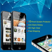10 pcs/lot Free shipping Clear Front Screen Protector Guard for Apple iPhone 5 5s