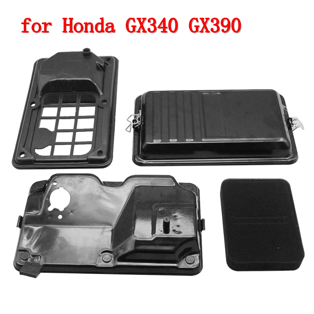 Корпус и фильтр для генератора воздуха в сборе подходит Honda GX340 11HP GX390 13HP
