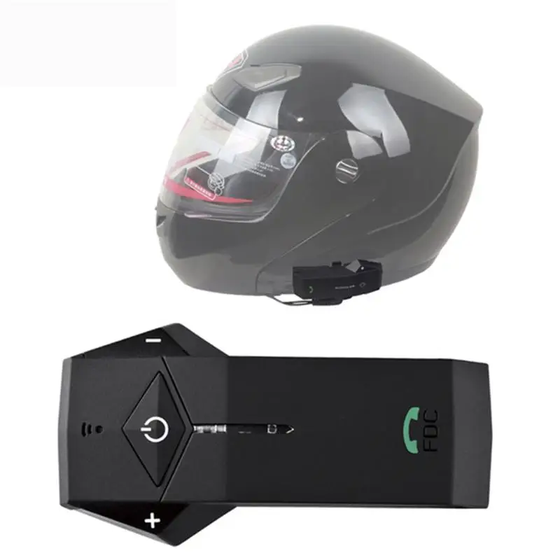 

Waterproof Motorcycle Helmet Bluetooth Intercom Headphones 1000M Stereo Full Duplex FDC 03VB Motorcycle Helmet Headset