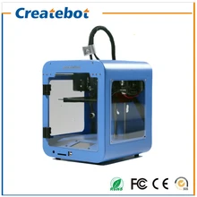 Дешевые 3d принтеры createbot супер мини 3D принтер Сенсорный экран Полный Собранный 3D комплект принтера с 85*80*94 мм размер печати