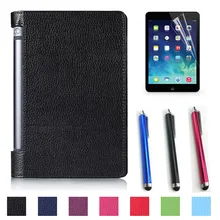 Новый! Роскошные мода PU кожаный чехол стенд крышка чехол для lenovo йога tab 3 8 ” 850F YT3-850F планшет + свободной пленки + бесплатная стилусе