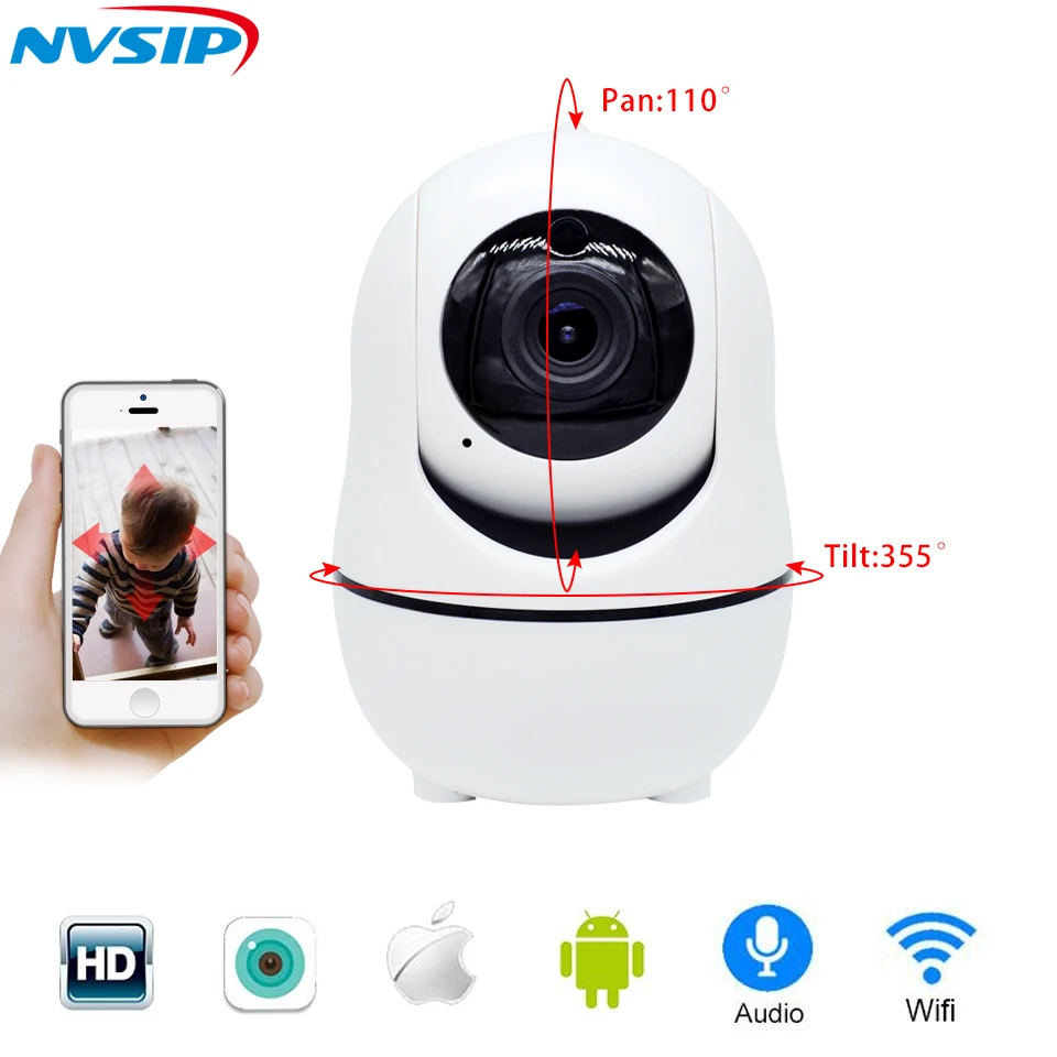 Full HD 1080P font b Wireless b font IP Camera Remote View 2 0MP CCTV WiFi
