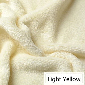 Chainho, коралловый флис, супер мягкая короткая плюшевая ткань, ткань ручной работы для поделок и шитья пальчиковые игрушки, посуда для сна, одеяло материал - Цвет: Yellow 50x160cm
