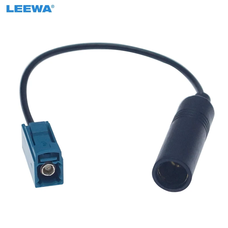 Автомобильная антенна LEEWA Fakra адаптер Мама Дин для VW BMW Peugeot Skoda # CA2019|antenna adapter|car aerial