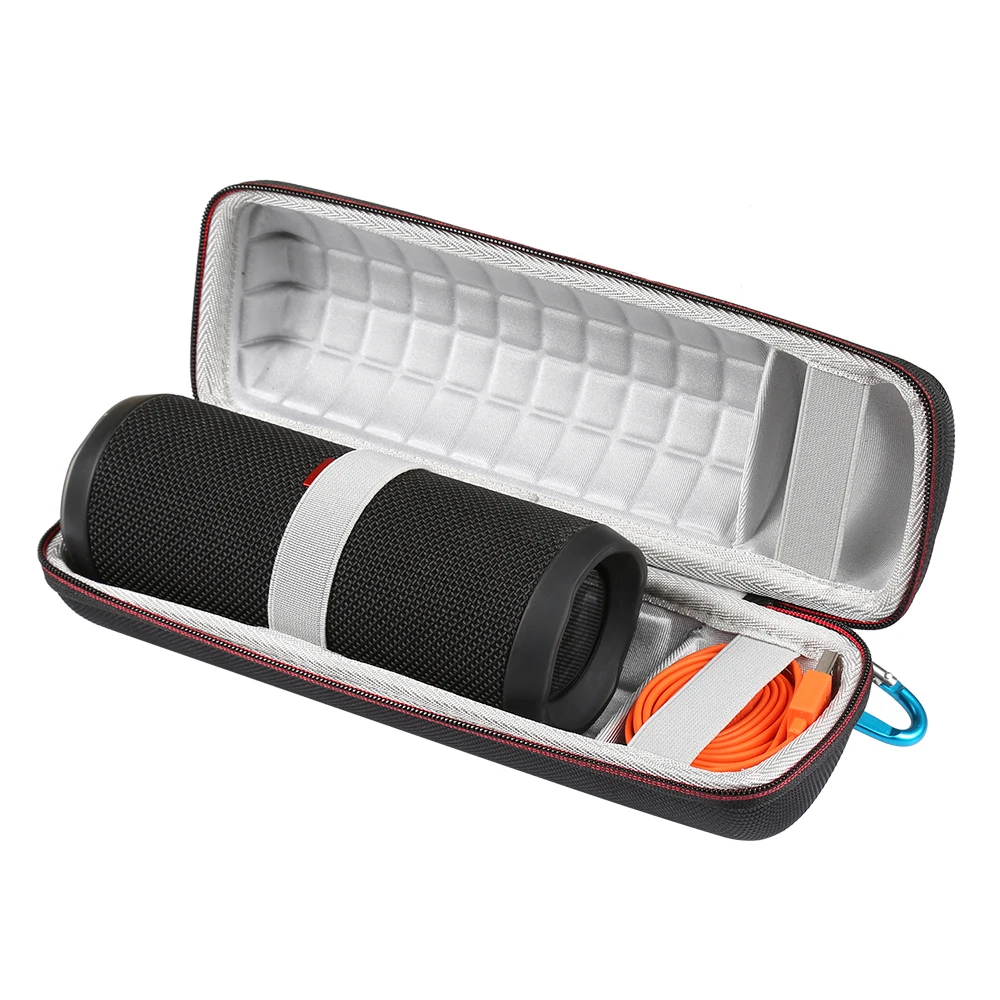 

Hrad EVA Luidspreker Case for JBL Flip 4 Draadloze Bluetooth Speakers for JBL Flip4 Soundbox Opslag Draagtas Pouch Wave point