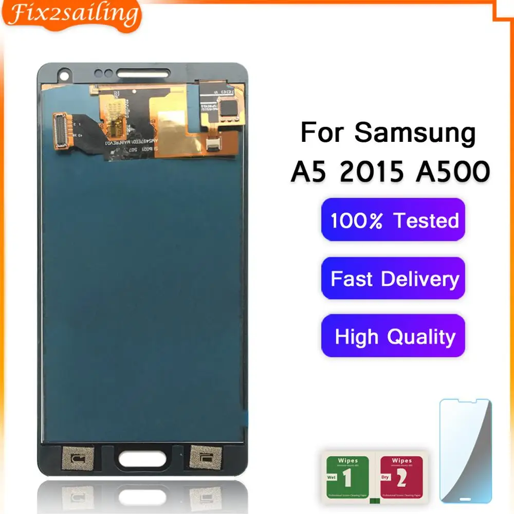 Высококачественный ЖК дисплей для телефонов Samsung Galaxy A5 2015 A500 A500F A500M A500Y A500FQ с
