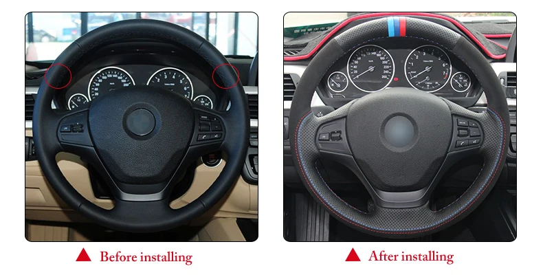 for BMW 320i steering wheel covers