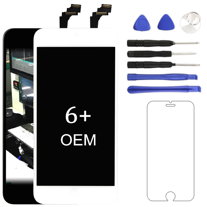 

For iphone 6 Plus LCD Screen OEM With 3D Touch With Touch Screen Digitizer Mobile Phone Replacement For iphone 6 Plus Screen