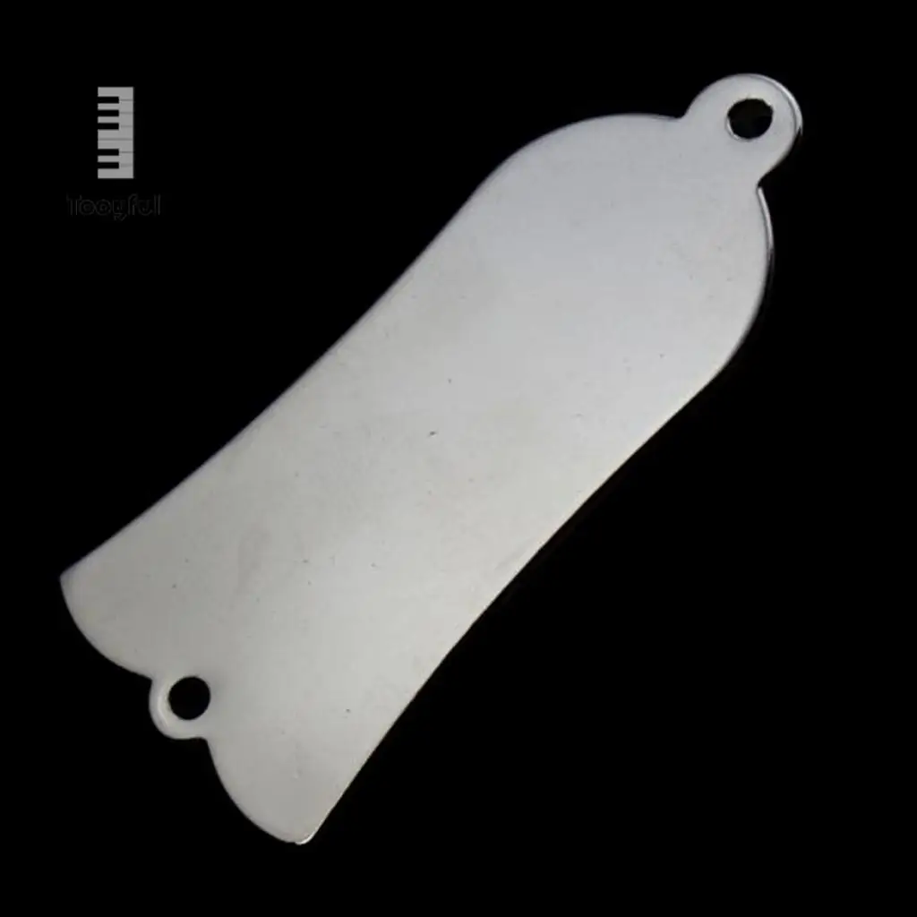 Tooyful 2 pieces/set Bell Shaped Truss Rod Cover with 4 Pieces Screws for Les Paul Electric Guitar Parts 