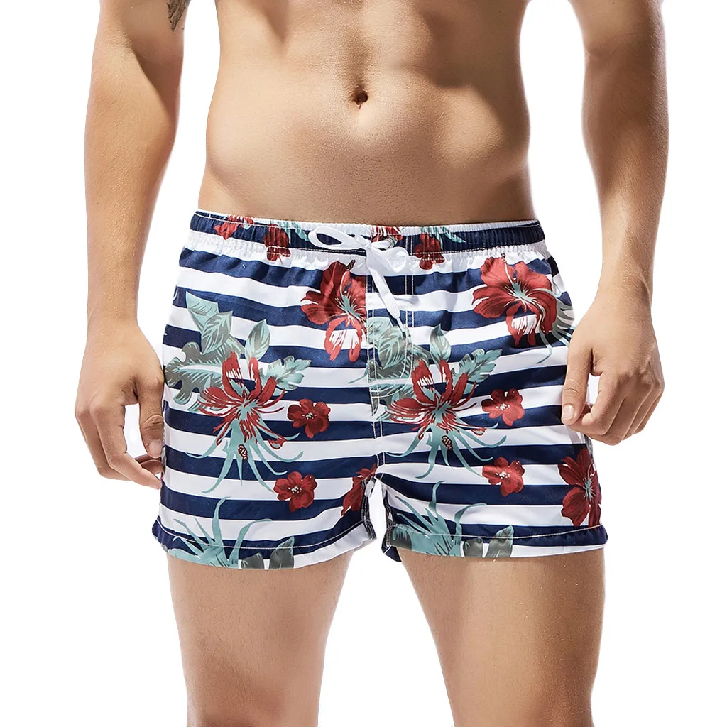 Мужские шорты для плавания быстросохнущие пляжные шорты для серфинга для бега мужские модные спортивные шорты для плавания ming спандекс Гавайские шорты