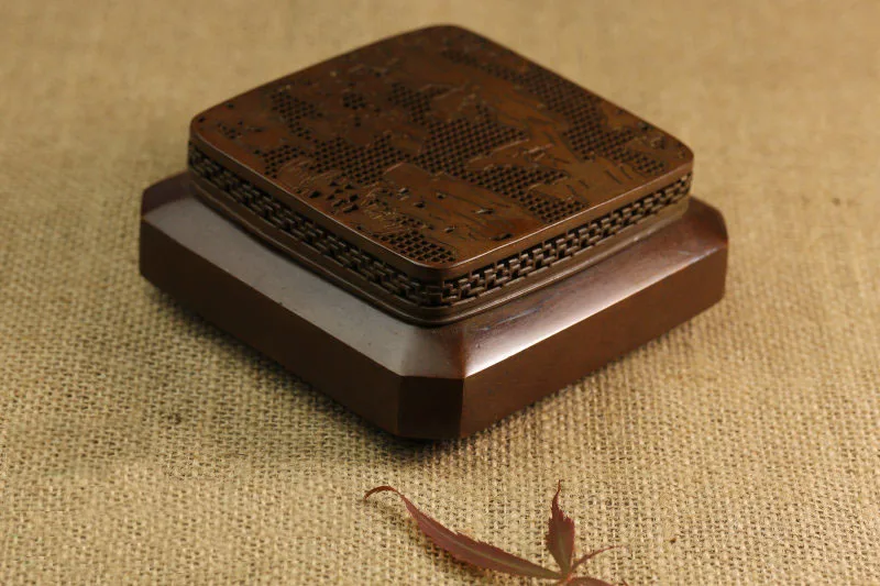 

Aromatherapy Incense Censer Burner Box Handmade Pure Copper Stove Furnace
