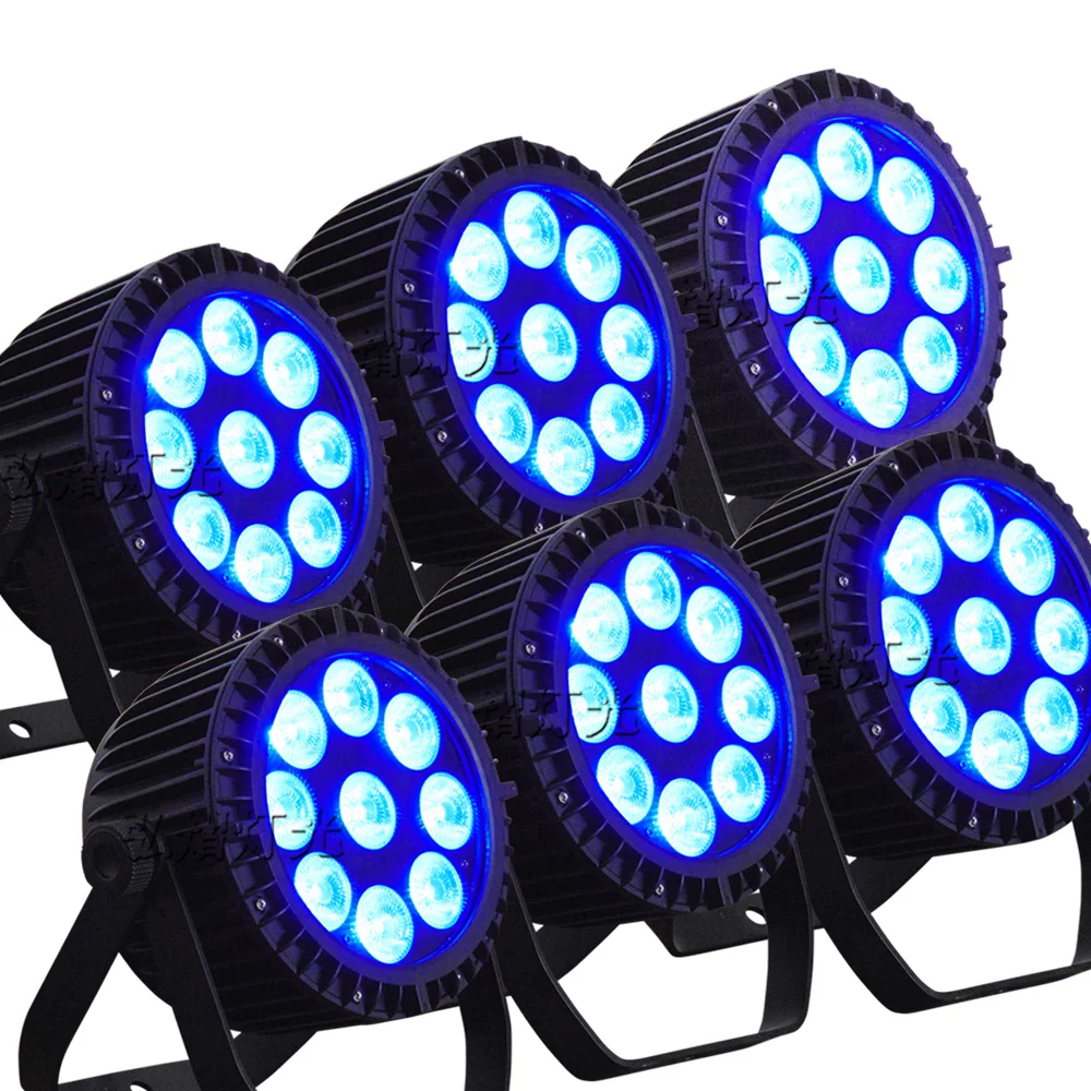 

6pcs/lot Most selling products 9X18W RGBWA Water Proof led par lighting 6 in 1 with low price