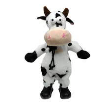 3 x AA Высококачественная плюшевая хлопковая Милая электрическая прогулочная плюшевая батарейка для игрушек с питанием от плюшевых животных, детская игрушка 30 см для детских подарков