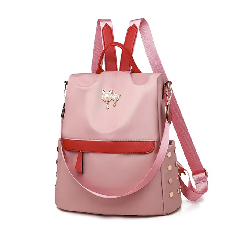 

Casual Cute Anti-Theft Oxford Backpack Women Waterproof Schoolbags For Teenage Girls High Quality Fashion Travel Tote Backpack