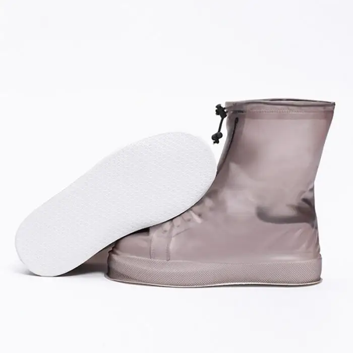 1 пара непромокаемых ботинок из ПВХ, водонепроницаемые Нескользящие непромокаемые сапоги для мужчин и женщин, распродажа