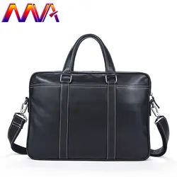 MVA продвижение натуральная кожа мужские портфель с корова мужская кожаная сумочка для моды ноутбук мужчины сумки на ремне