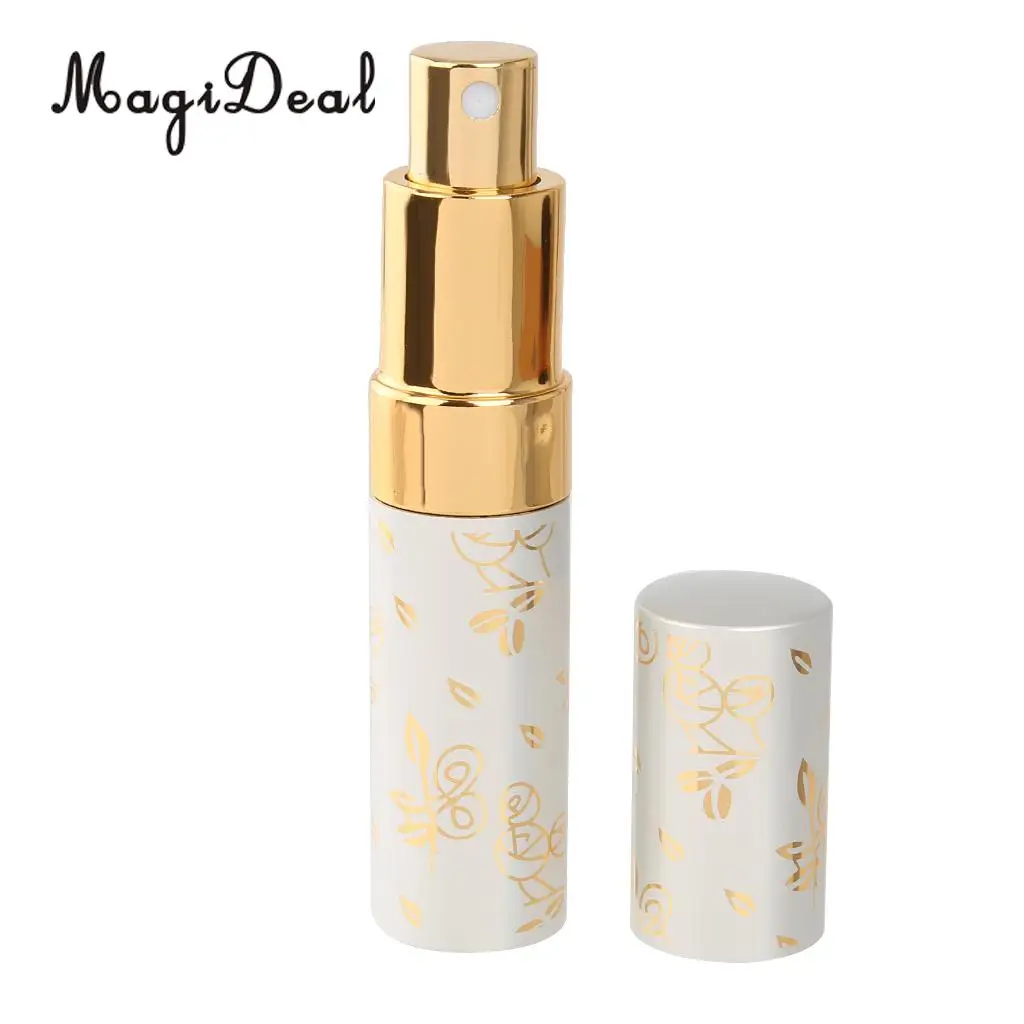 15ml Aftershave Atomizer Bottle Pump Travel Refillable Spray Purple Spray Atomizer glass Anodized Aluminium Scent bottle