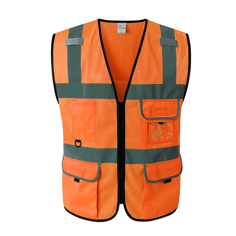 High Visibility Mesh Safety Vest Reflective Waistcoat Security | Безопасность и защита