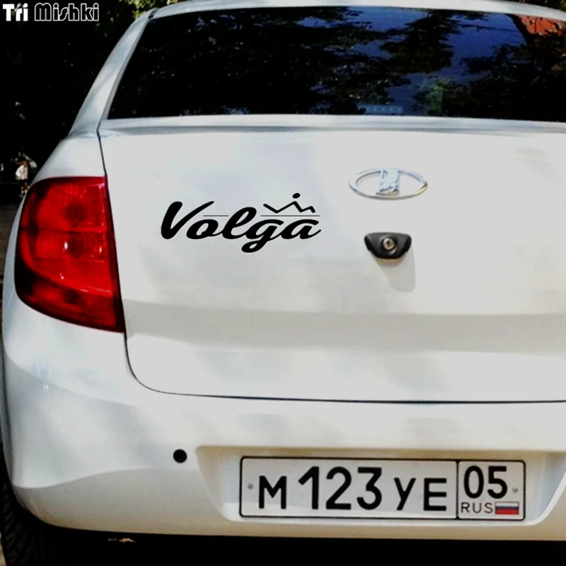 Tri Mishki HZX107 11.3*30см 1 5шт наклейки на авто volga волга ваз лада стикеры прикольные