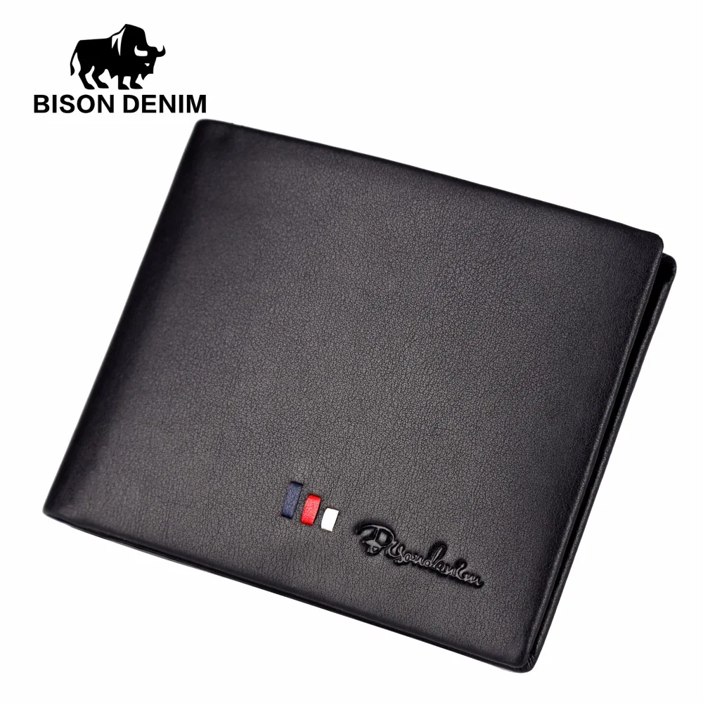 Buy BISON DENIM Men Wallets Genuine Leather Wallet