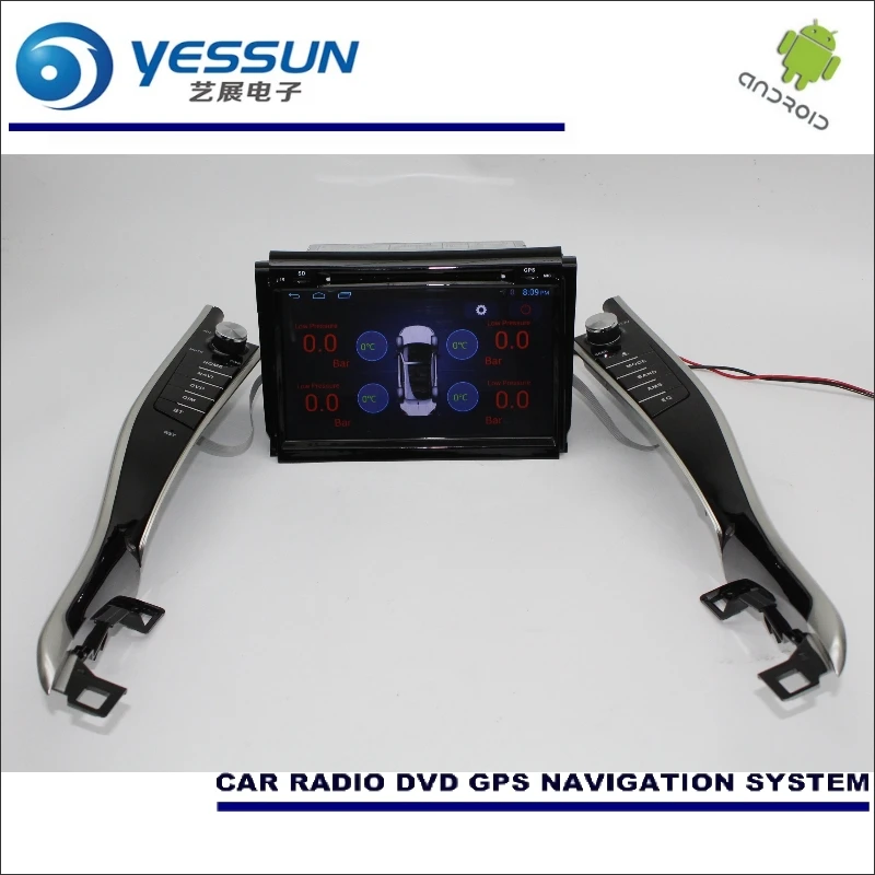 Flash Deal YESSUN For Toyota Harrier XU60 2013~2017 Car Android Radio TPMS CD DVD Player TV GPS Navigation Audio Video Multimedia 3