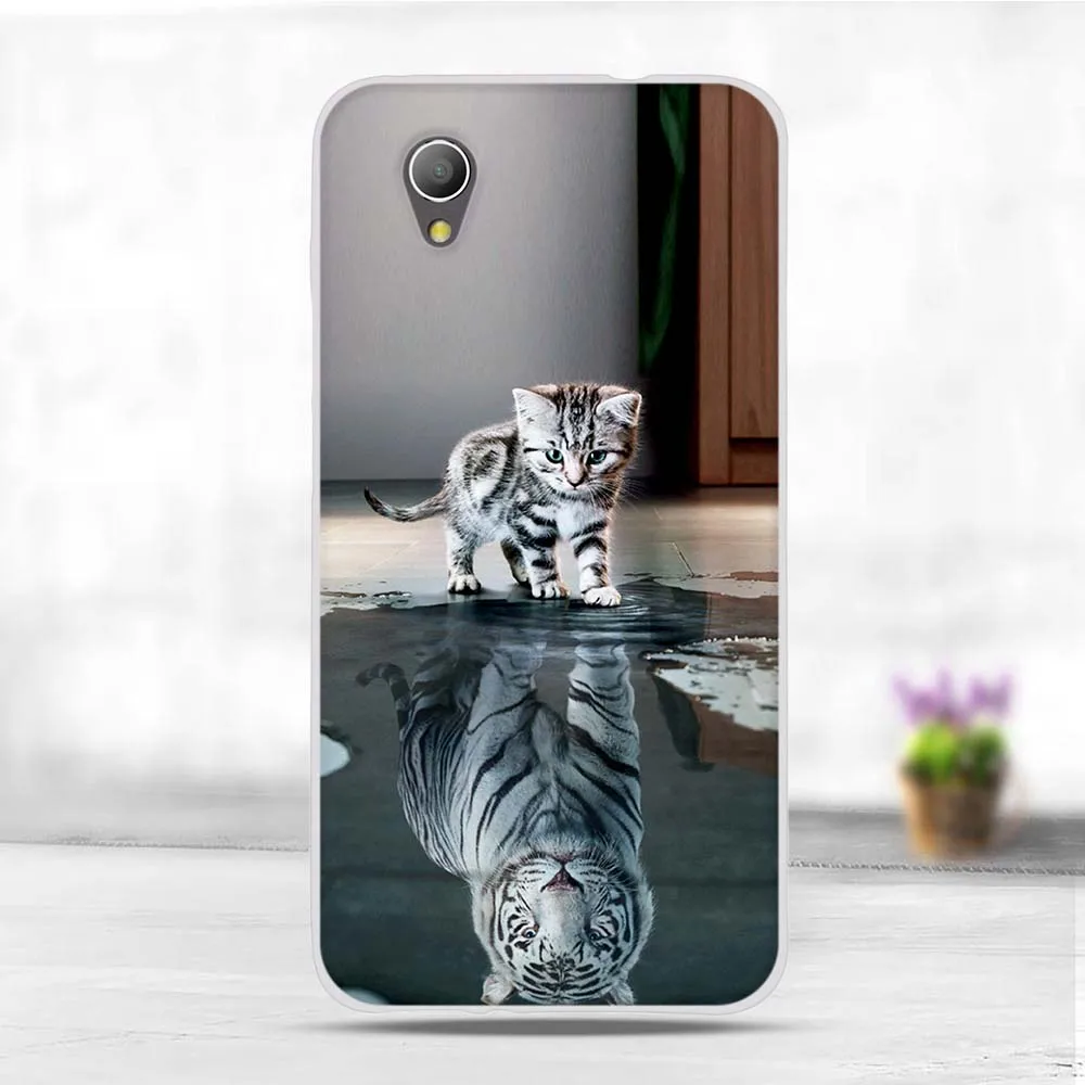 Чехол для Alcatel 1 1C 1S 1X 2019 чехол телефона силиконовый бампер из ТПУ милый