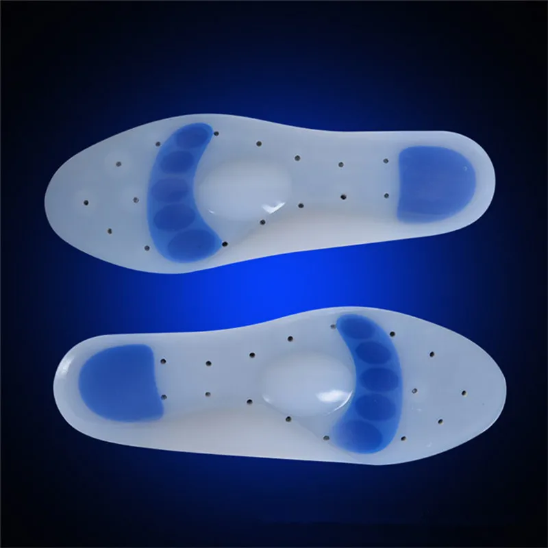 100 Medical Silicone Shoe Insoles for Men and Women Heel Cushion
