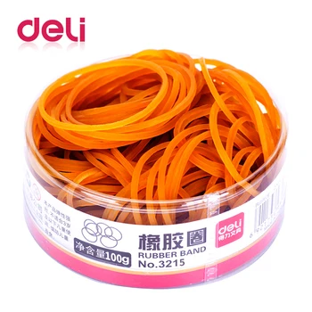 

Deli 1pcs Rubber Bands latex loop band Stationery Holder Desk Accessories Shop Paper Holder Stationery Office Supplies