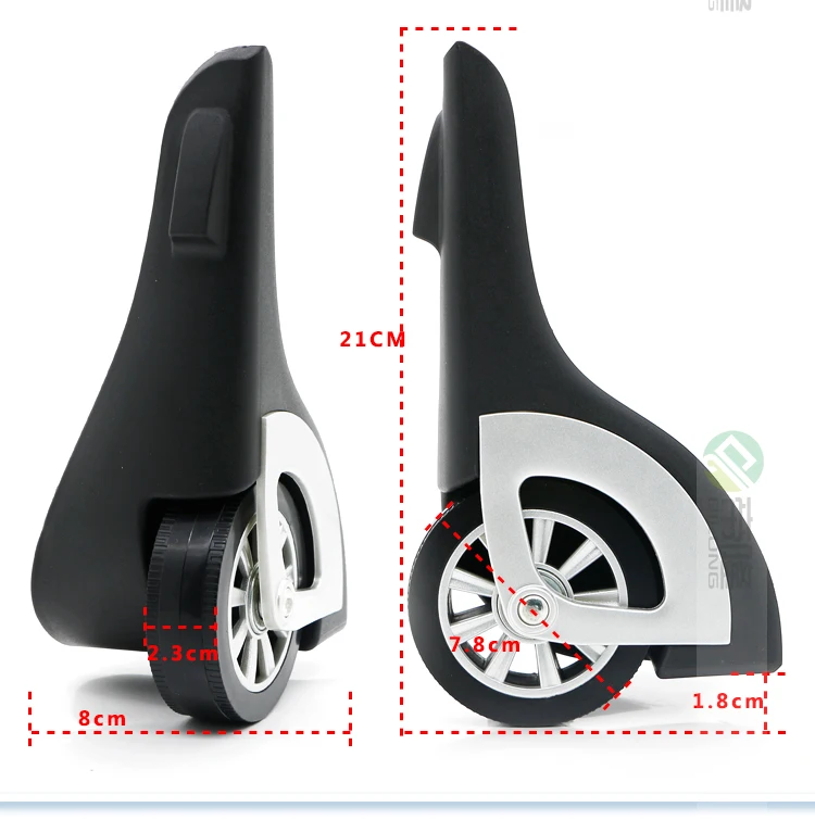 

Repair luggage accessories casters travel luggage accessories trolley case wheel luggage wheel caster wheel maintenance