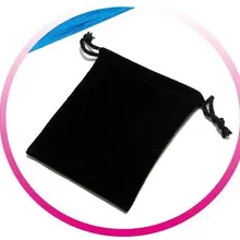 Гарантия 100 шт/партия бархатный мешочек 7*9 см для Запонки/серьги/кулон/подарок