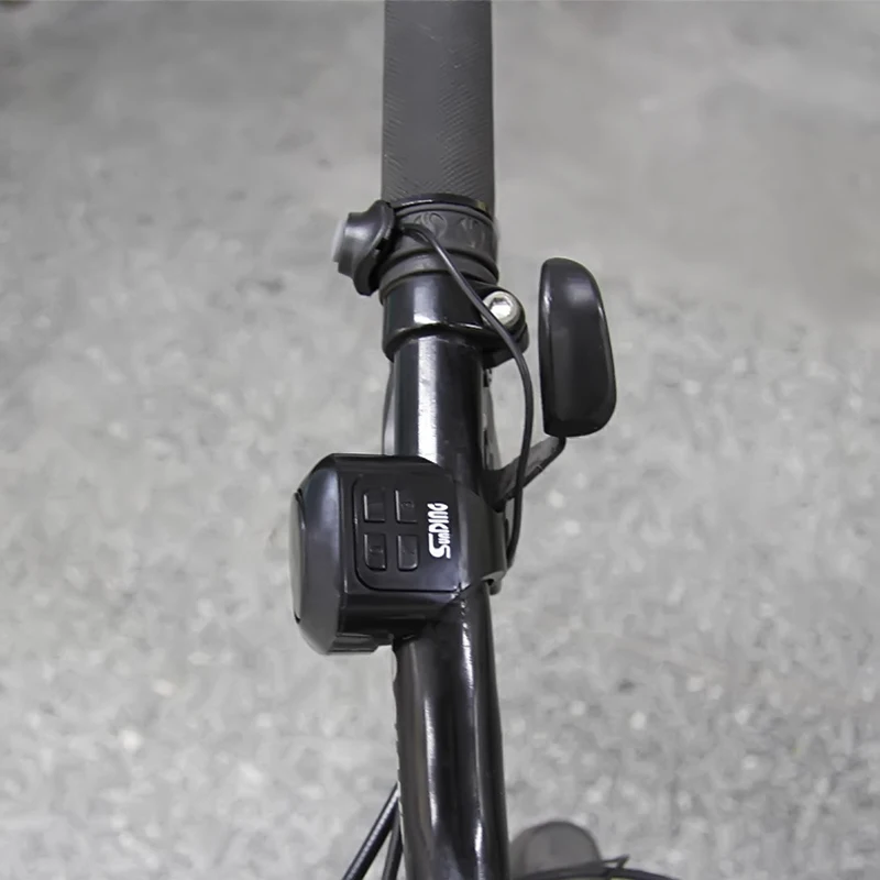 Bicycle Bell Professional Cycling Handlebar Super Loud Electronic Horn Waterproof Strong Siren Warning Safety Bike Alarm PA0111 (1)