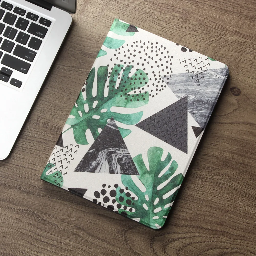 Prix Étui intelligent pour nouveau 2017 2018 iPad 9.7 pouces Air 1 Air 2 Jvomk illustrations silicone souple Auto réveil sommeil