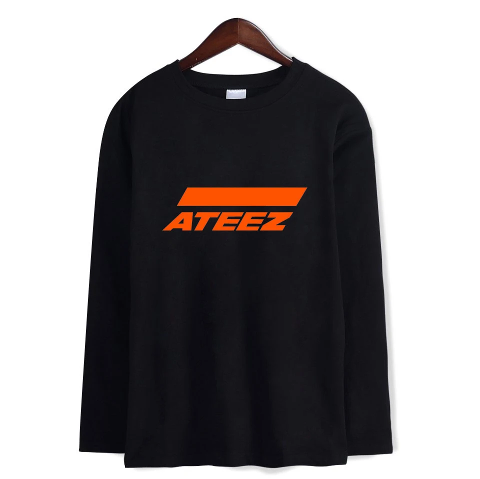 

Fashion Cool ATEEZ Print Kpop long sleeve t-shirt Women/Men Clothes Casual Popular Long Sleeve Casual T-shirt Free Shipping