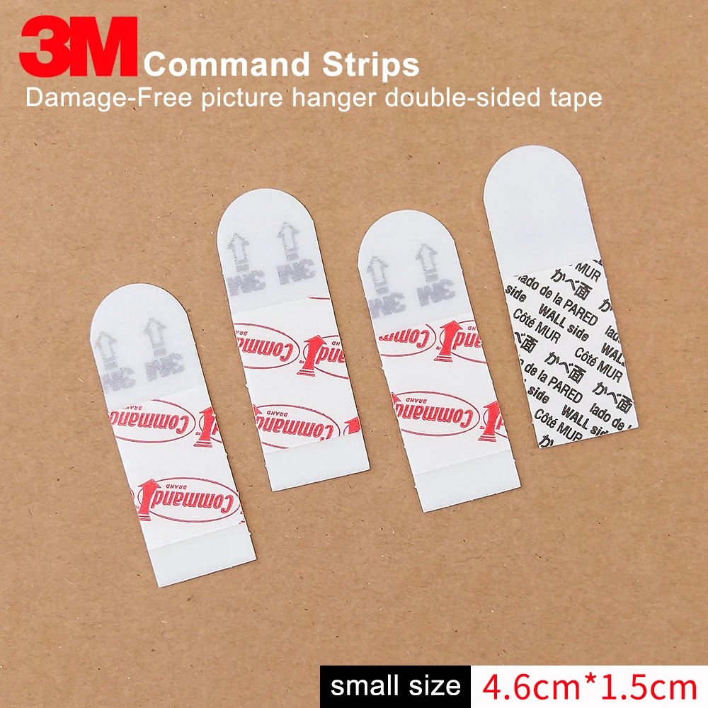 3M command magnetic strips 3m command adhesive strips Picture Removable  Hanging Interlocking Fastener damage free hanging - AliExpress