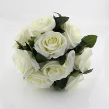 Inofin off-white букет невесты, романтический свадебный красочный букет невесты, розовый синий и фиолетовый свадебный букет