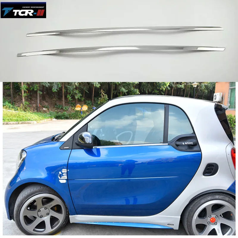 2015 2016 FOR Benz Smart Fortwo Window Trim Fortwo Window Bright Trim