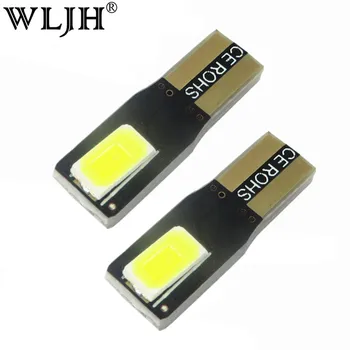 

WLJH 10x Led T5 2721 W3W W2*4.6d 5630 SMD Wedge Instrument Indicator Light Speedometer Gauge Cluster Lamp Dash Light 10-15VDC